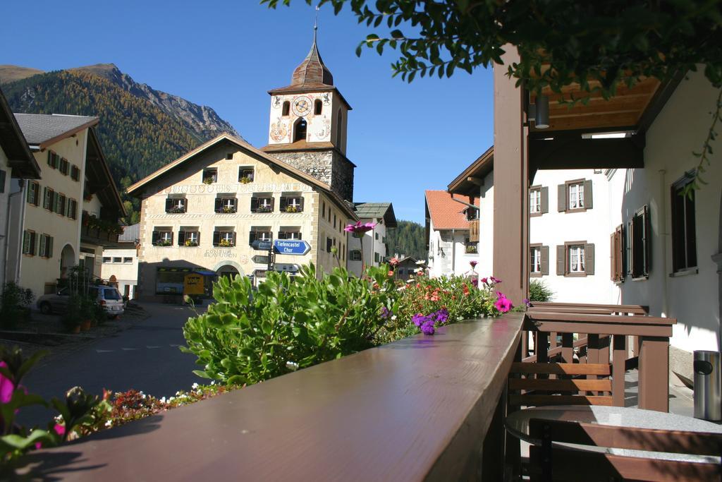 Hotel Weisses Kreuz Бергюн Экстерьер фото